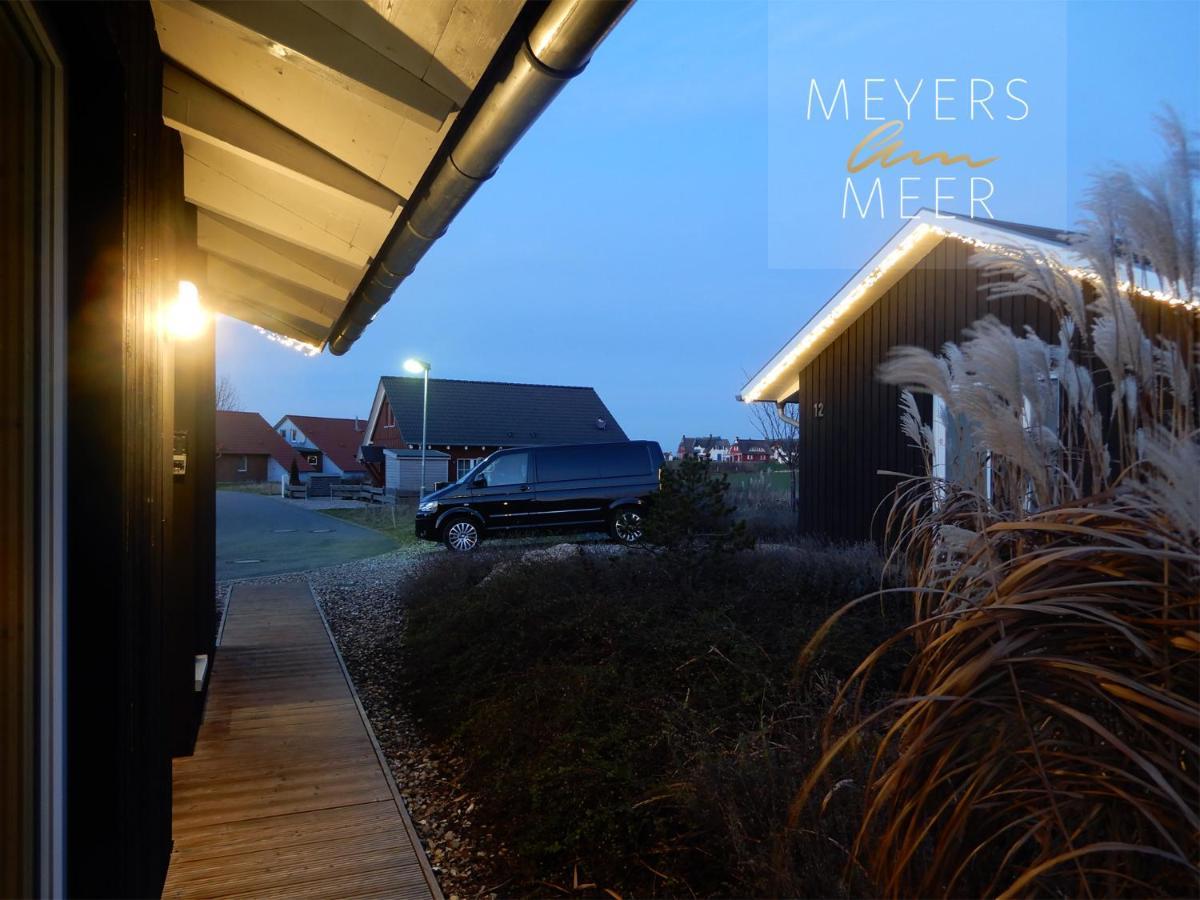 Schwarzes Holzferienhaus Mit Sauna -- Feldrain -- An Der Ostsee, Zierow Bei Wismar, 4-6 Personen Εξωτερικό φωτογραφία